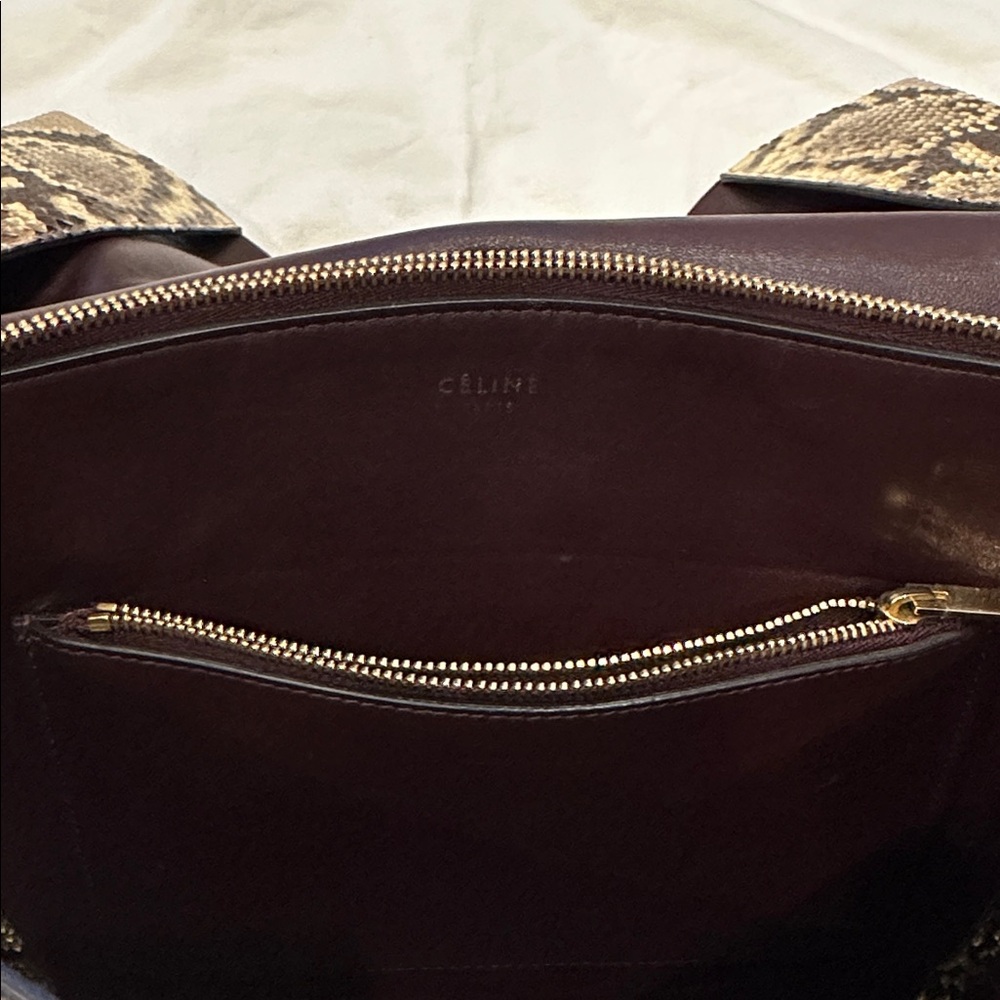 CELINE SNAKESKIN BAG - Picture 8 of 8